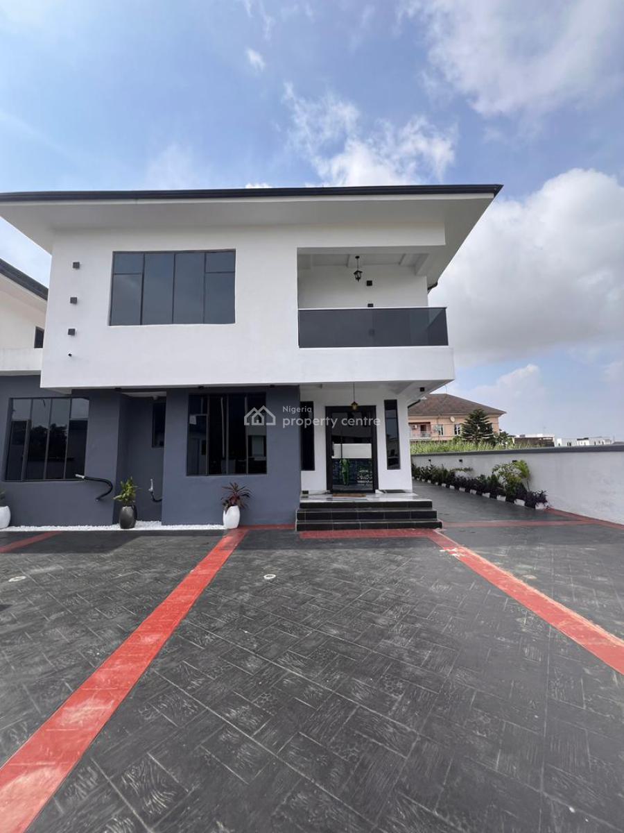 Spacious and Modern 5-bedroom Detached Duplex with Premium Features, Less Than 5 Minutes From Lekki County Estate, Lekki., Ajah, Lagos, Detached Duplex for Sale