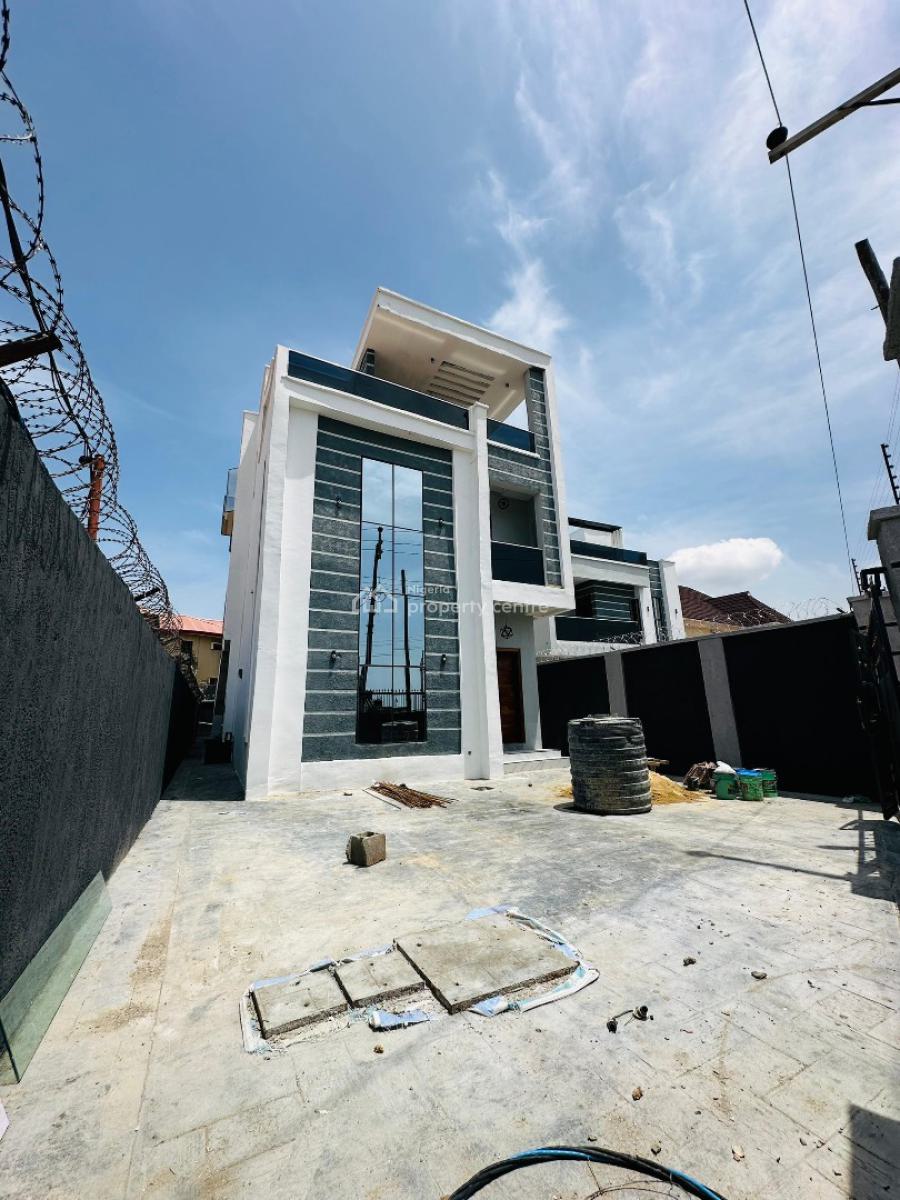 Beautifully Crafted 5 Bedroom Detached Duplex Plus Pool, Gym Room, Magnificently Designed Home with Pool, Study, Gym Room, Terrace, Bq, Gra Phase 2, Magodo, Lagos, Detached Duplex for Sale