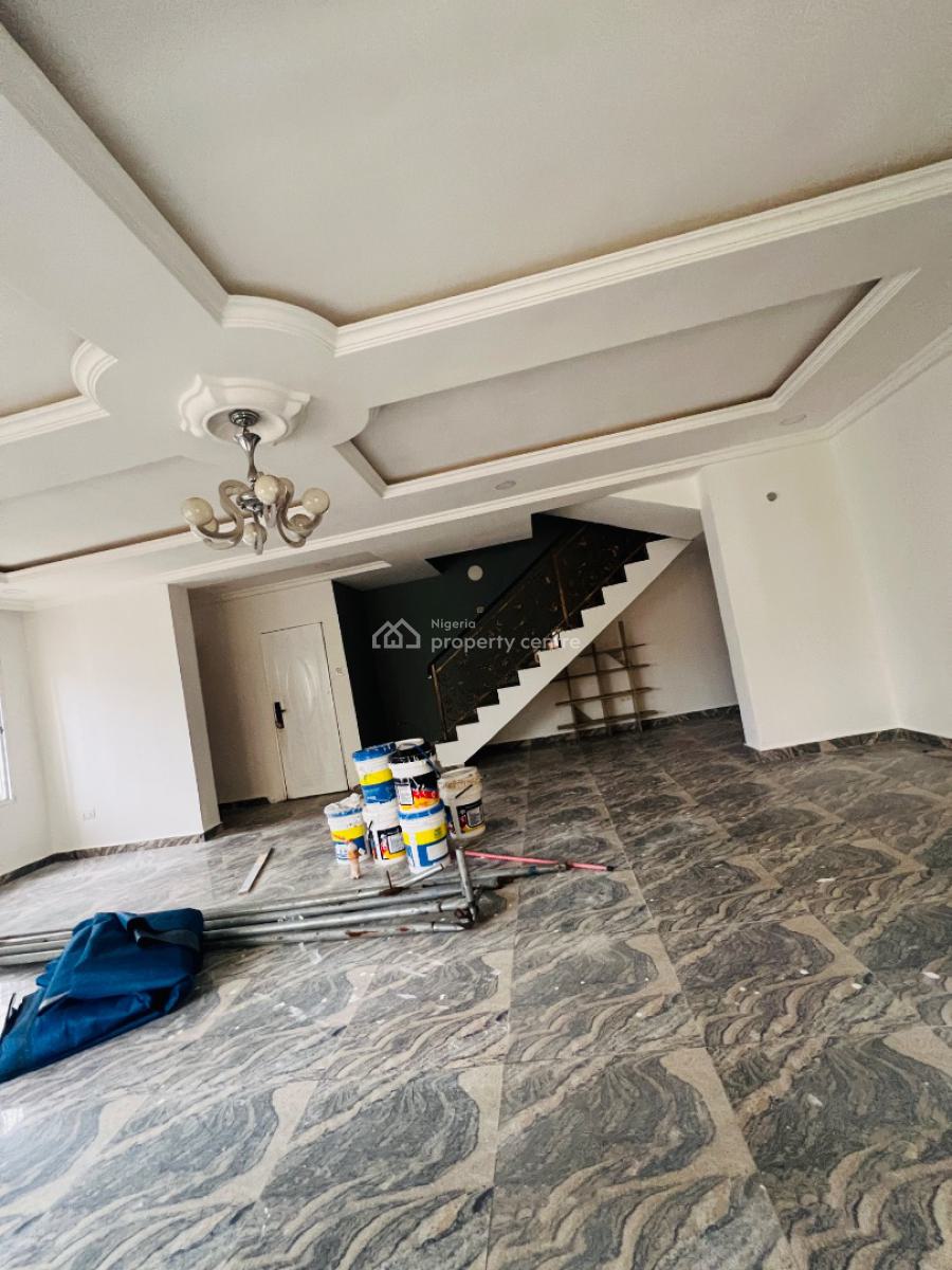 4 Bedroom Semi Detached Duplex with a Bq in an Estate with 24hrs Light, Sapphire Garden Estate, Awoyaya, Ibeju Lekki, Lagos, Semi-detached Duplex for Rent