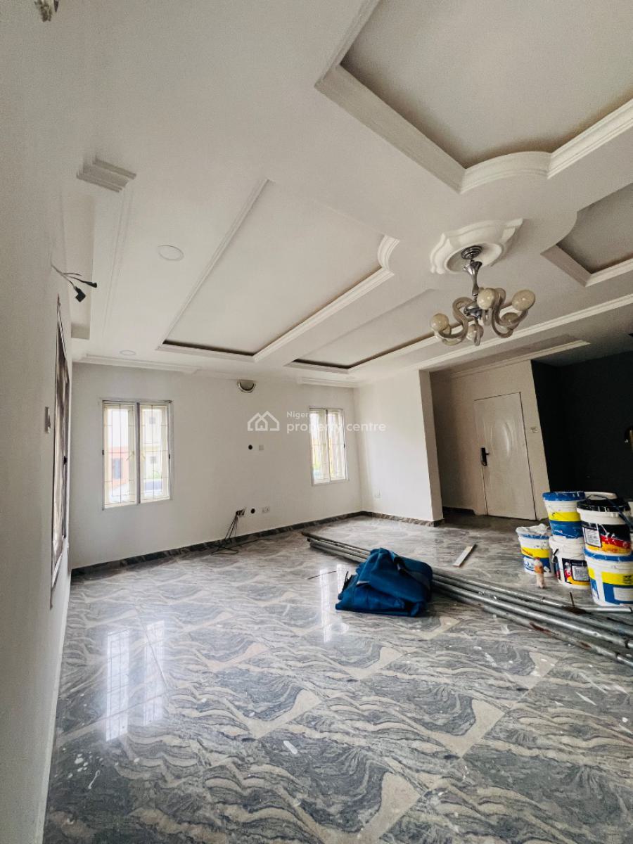 4 Bedroom Semi Detached Duplex with a Bq in an Estate with 24hrs Light, Sapphire Garden Estate, Awoyaya, Ibeju Lekki, Lagos, Semi-detached Duplex for Rent