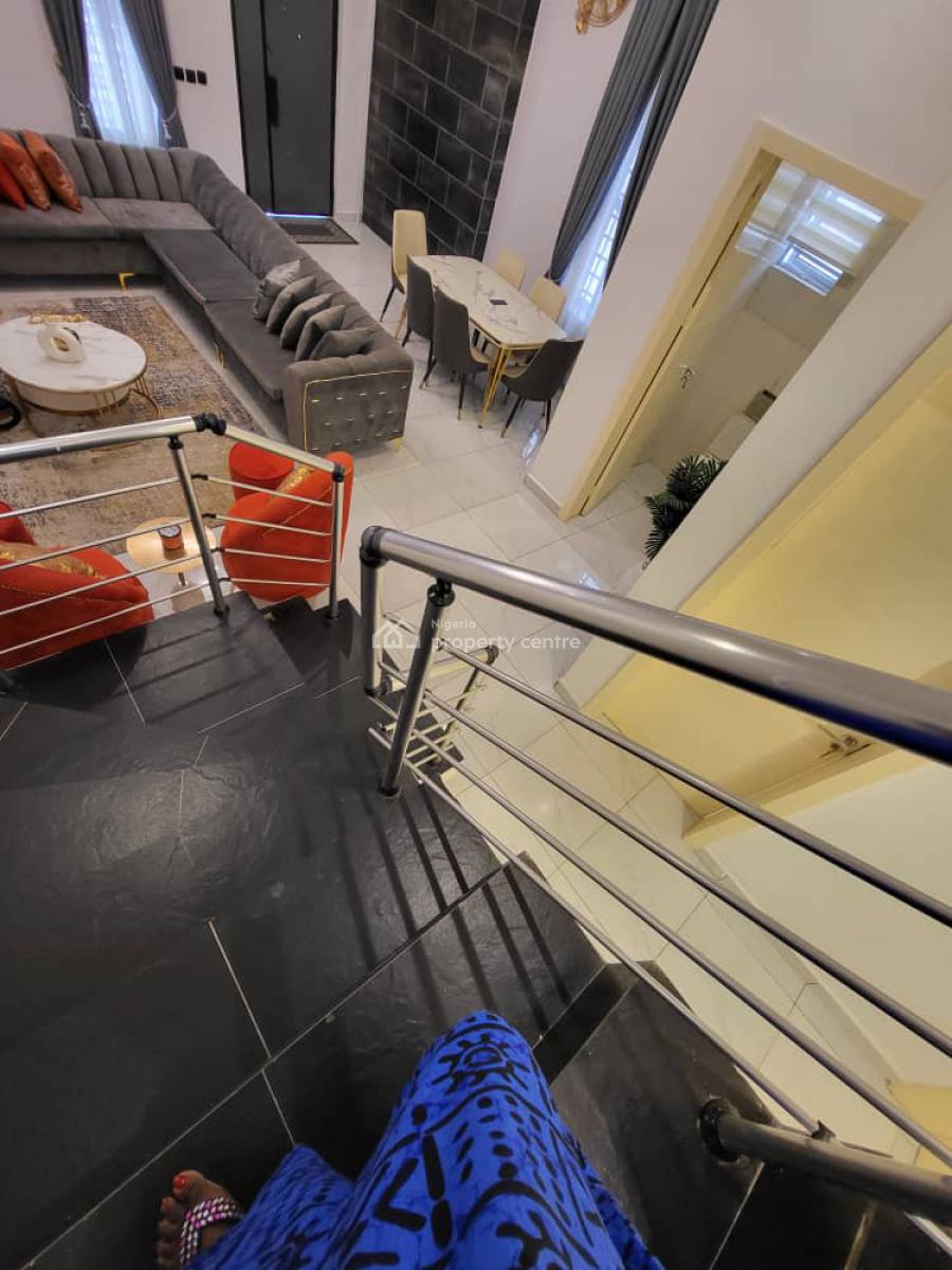 Furnished 4 Bedroom Duplex with Bq, Agungi, Lekki, Lagos, Semi-detached Duplex for Rent