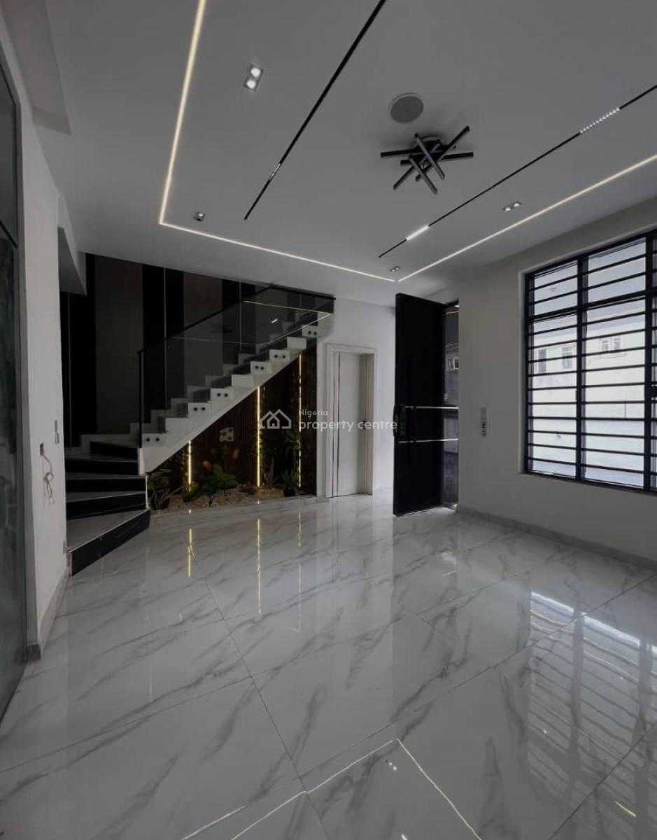 Fully Serviced 4-bedroom Terrace Duplex with Bq, Ikate, Lekki, Lagos, Terraced Duplex for Rent