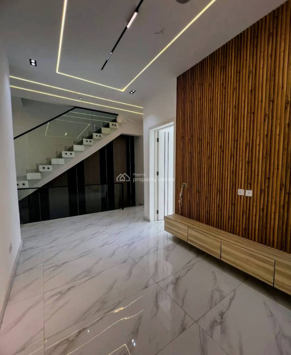 Fully Serviced 4-bedroom Terrace Duplex with Bq, Ikate, Lekki, Lagos, Terraced Duplex for Rent