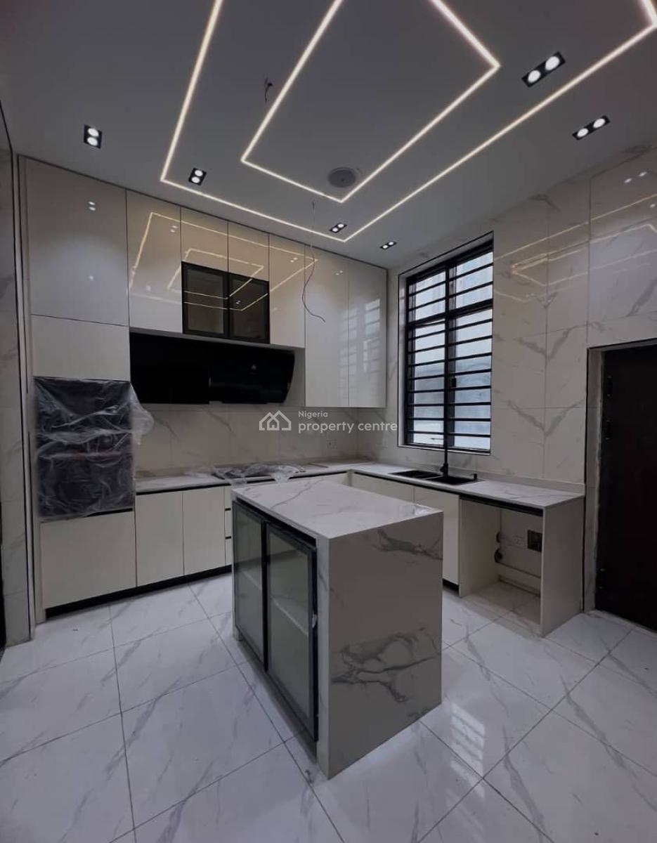 Fully Serviced 4-bedroom Terrace Duplex with Bq, Ikate, Lekki, Lagos, Terraced Duplex for Rent