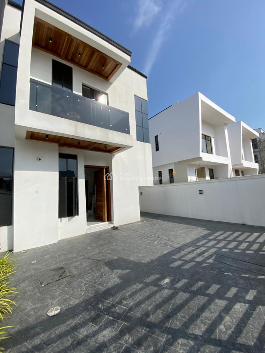 Newly Built 5 Bedroom Semi Detached Duplex in a Serene Neighborhood, Eleganza, Chevron Toll Gate, Lekki, Lagos, Semi-detached Duplex for Rent
