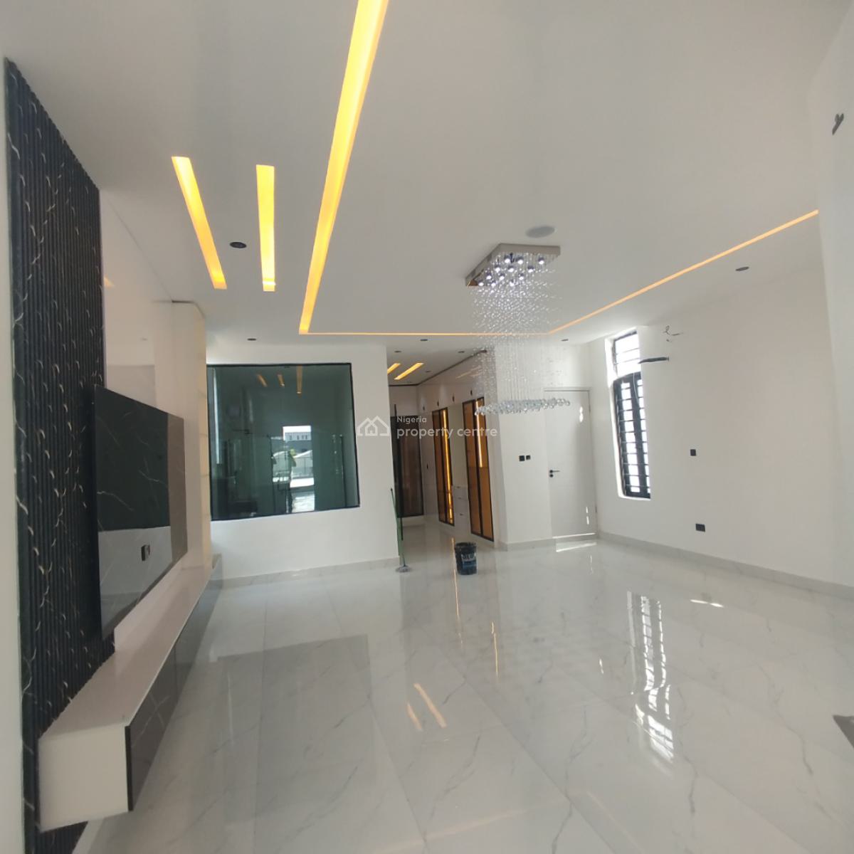 Luxury 5 Bedroom Fully Detached Duplex with Bq and Swimming Pool, Oral Estate Close to Eleganza Bus Stop, Lekki Expressway, Lekki, Lagos, Detached Duplex for Sale