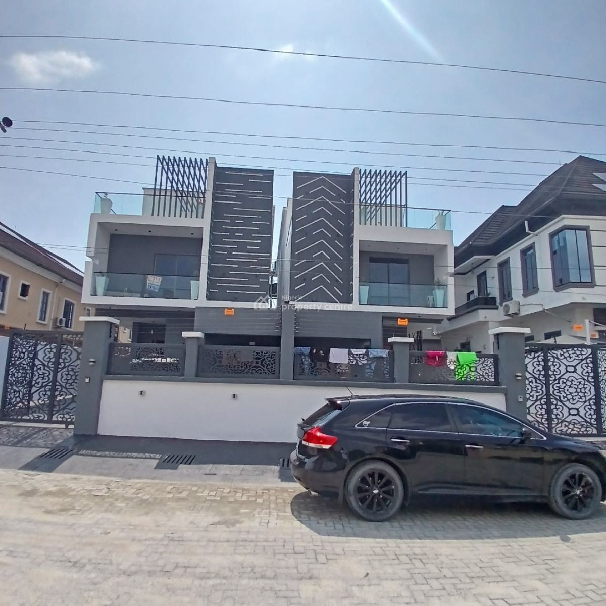 Majestic 5 Bedroom Detached Duplex with Swimming Pool,rooftop Lounge, Gigantic Home on 2 Floors and Over 400sqm, Ikota, Lekki, Lagos, Detached Duplex for Sale