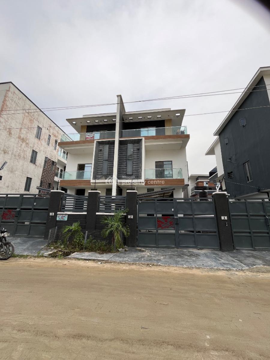 Spacious 4 Bedroom Semi Detached Duplex with Bq, Off Freedom Way, Lekki Phase 1, Lekki, Lagos, Semi-detached Duplex for Rent