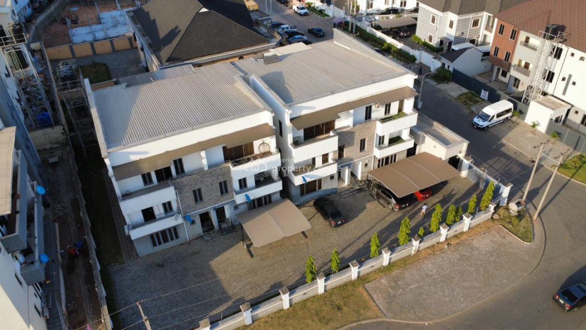 an Upscale & Partly Furnished 4beds Terraces with Bq, Gilmore Yard, Jahi, Abuja, Detached Duplex for Sale