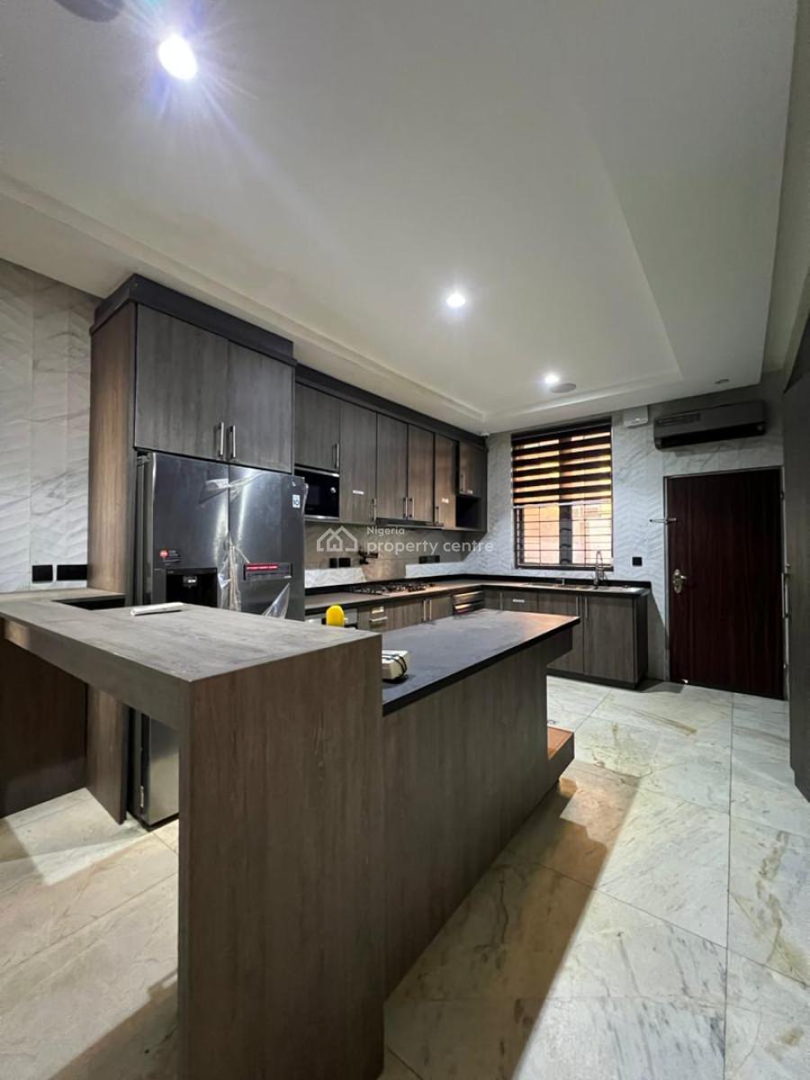 an Upscale & Partly Furnished 4beds Terraces with Bq, Gilmore Yard, Jahi, Abuja, Detached Duplex for Sale