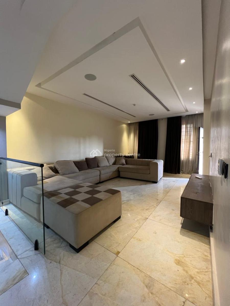 an Upscale & Partly Furnished 4beds Terraces with Bq, Gilmore Yard, Jahi, Abuja, Detached Duplex for Sale