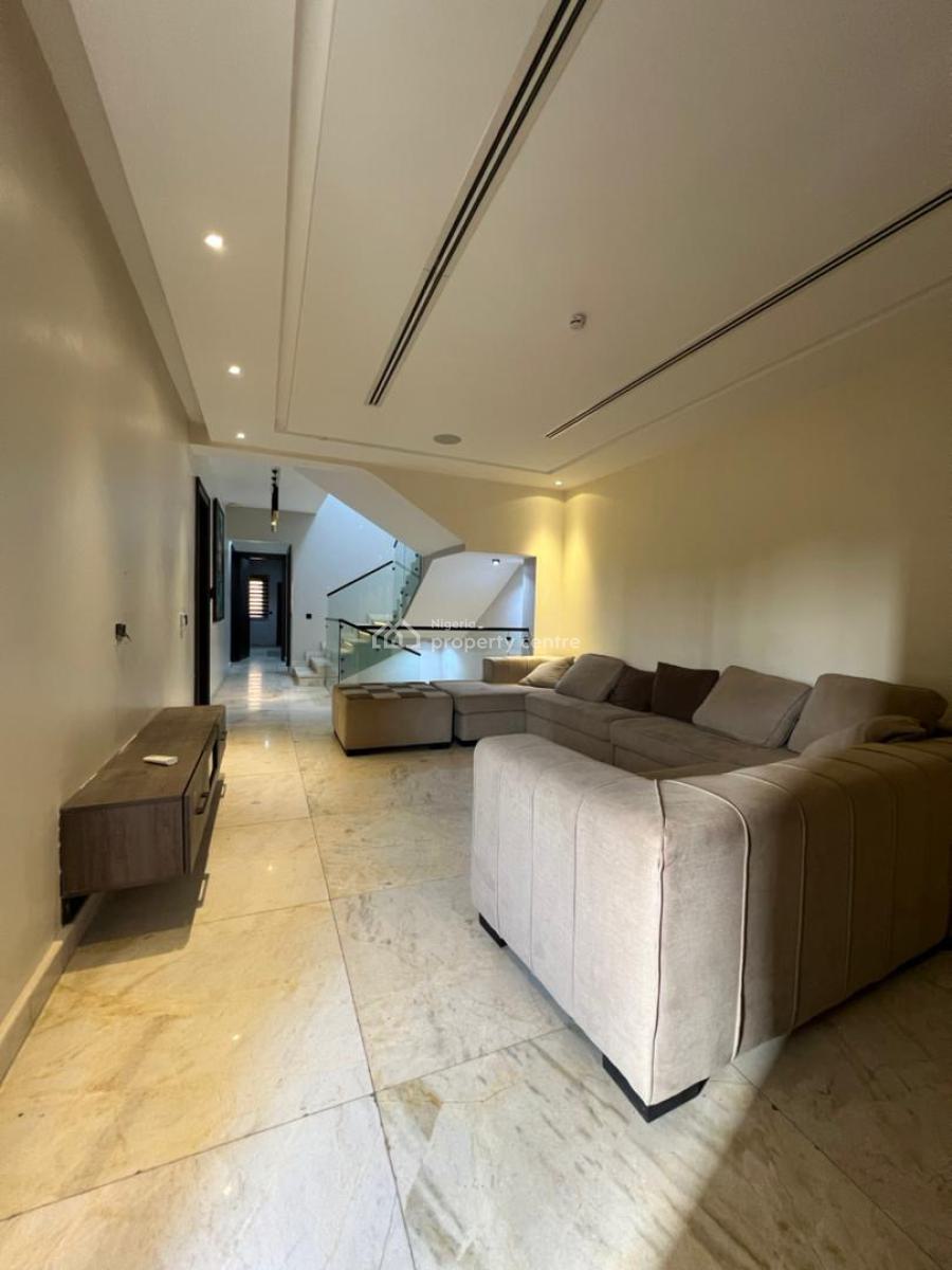 an Upscale & Partly Furnished 4beds Terraces with Bq, Gilmore Yard, Jahi, Abuja, Detached Duplex for Sale