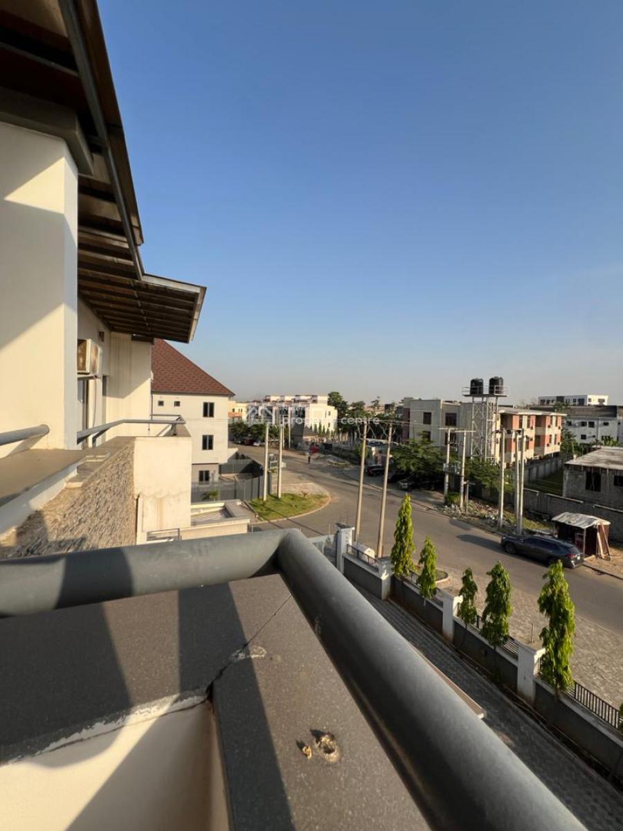 an Upscale & Partly Furnished 4beds Terraces with Bq, Gilmore Yard, Jahi, Abuja, Detached Duplex for Sale
