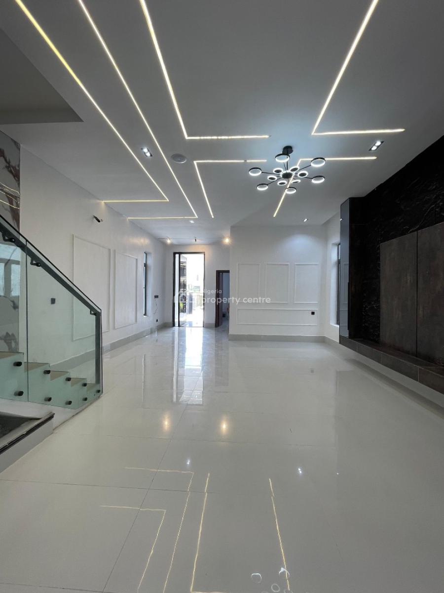 Contemporary 5 Bedroom Detached Duplex with Bq and Pool, Ajah, Lagos, Detached Duplex for Sale