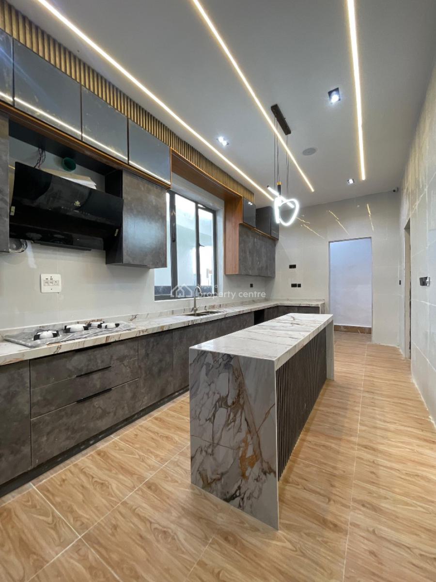 Contemporary 5 Bedroom Detached Duplex with Bq and Pool, Ajah, Lagos, Detached Duplex for Sale