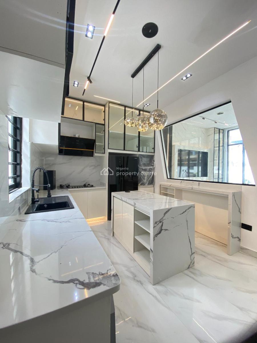 Contemporary 4 Bedroom Detached Duplex with Bq, Ajah, Lagos, Detached Duplex for Sale