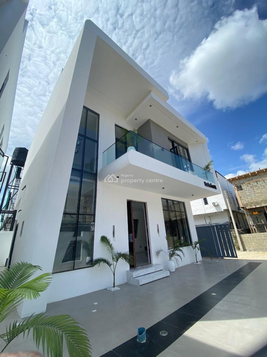 Contemporary 4 Bedroom Detached Duplex with Bq, Ajah, Lagos, Detached Duplex for Sale