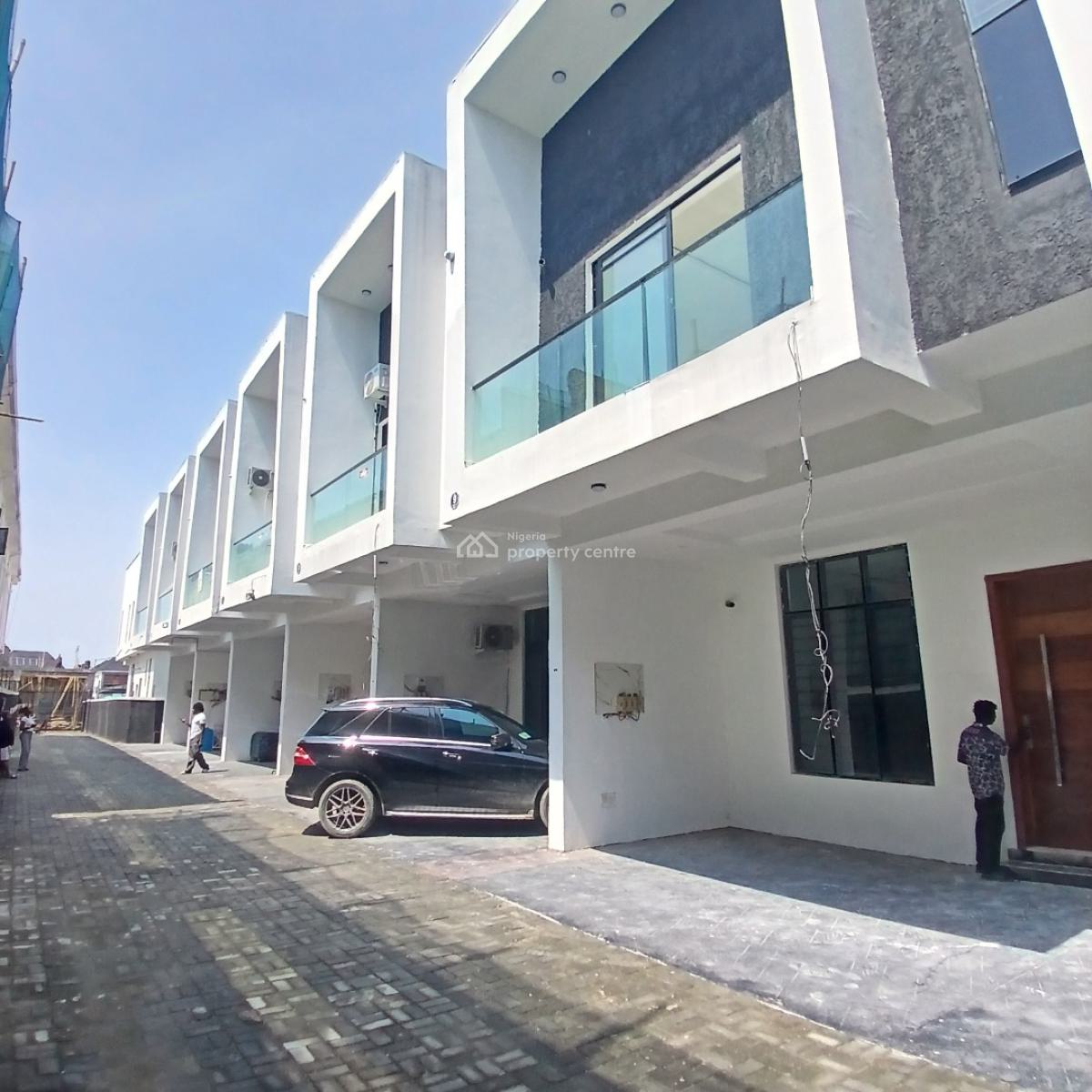 Lovely 4 Bedroom Terrace Duplex with Bq, Ikota, Lekki, Lagos, Semi-detached Duplex for Sale