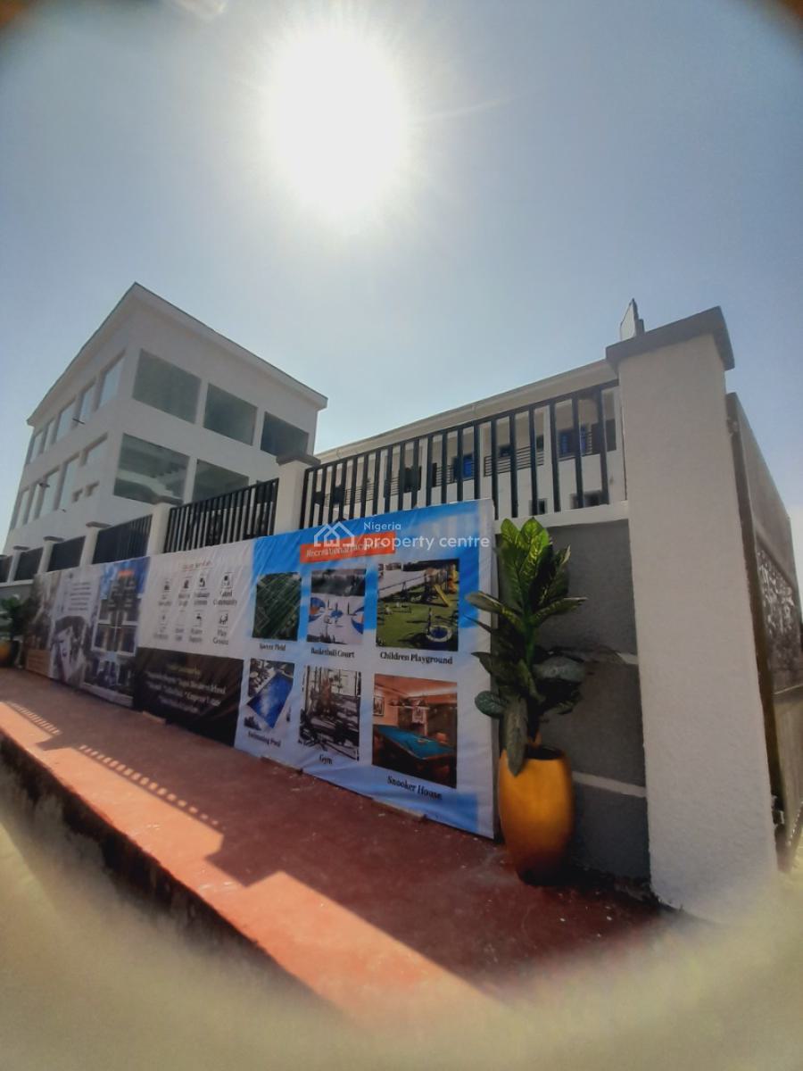 2 Bedroom Glass House Behind Shoprite, Sangotedo Lagos, 2 Bedroom Glass House Behind Shoprite, Sangotedo, Ajah, Lagos, Block of Flats for Sale