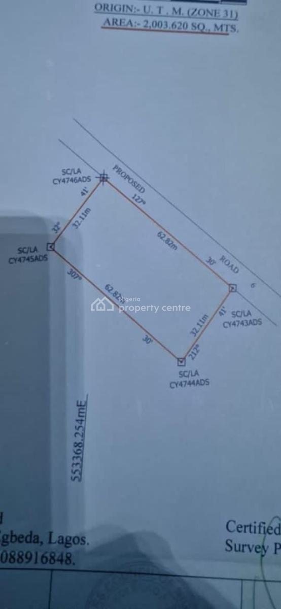 Bare Land for Joint Venture Development, Lekki Phase 1, Lekki, Lagos, Land Joint Venture