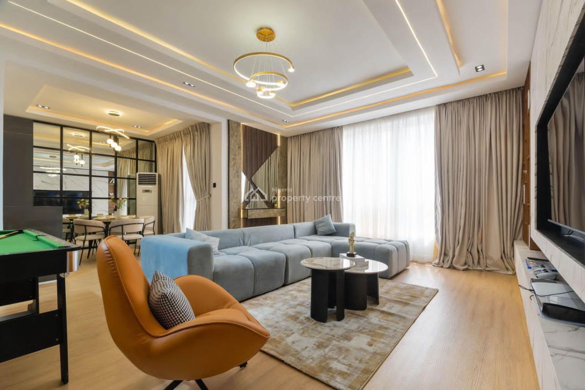 Luxury 2 Bedroom with Cityview,snooker ,swimming Po, Keffi Ikoyi, Ikoyi, Lagos, Flat / Apartment Short Let