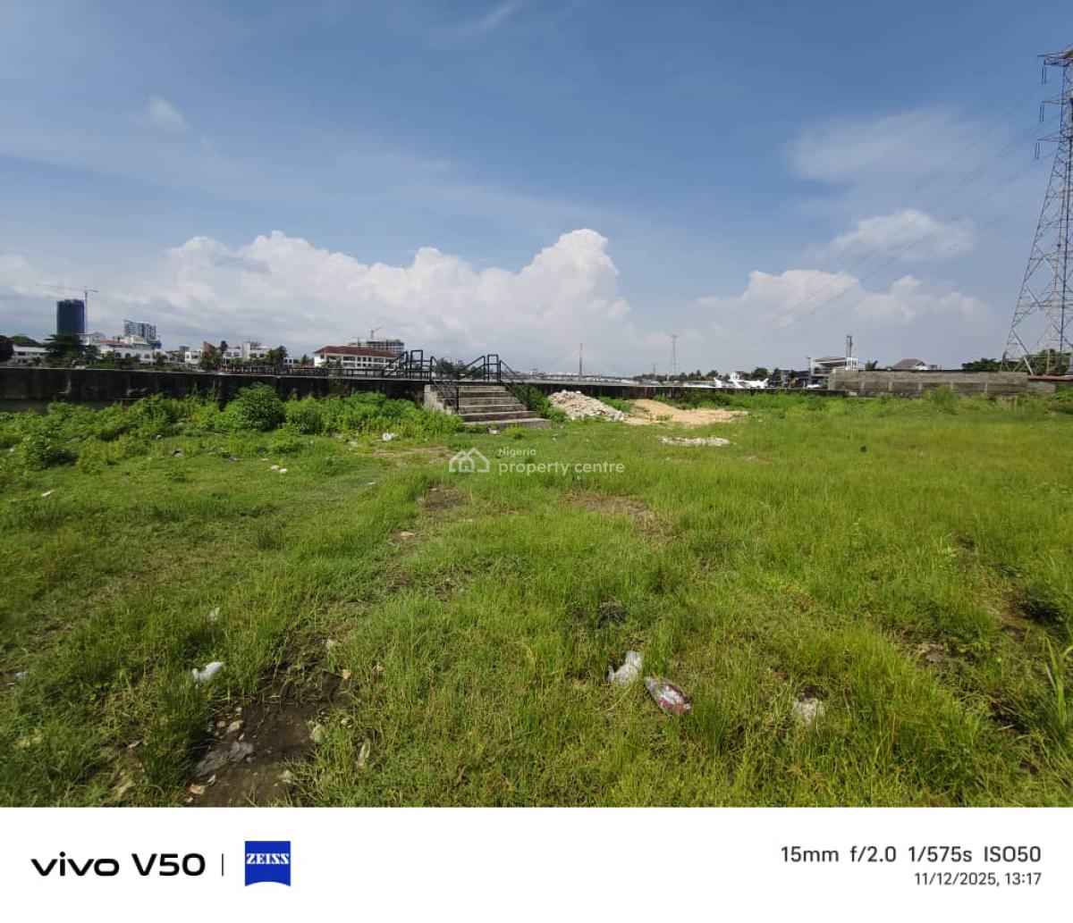 12,000sq.mt-dry, Well Embanked  Waterfront Land with Jetty., Lekki Phase 1, Lekki, Lagos, Mixed-use Land for Sale