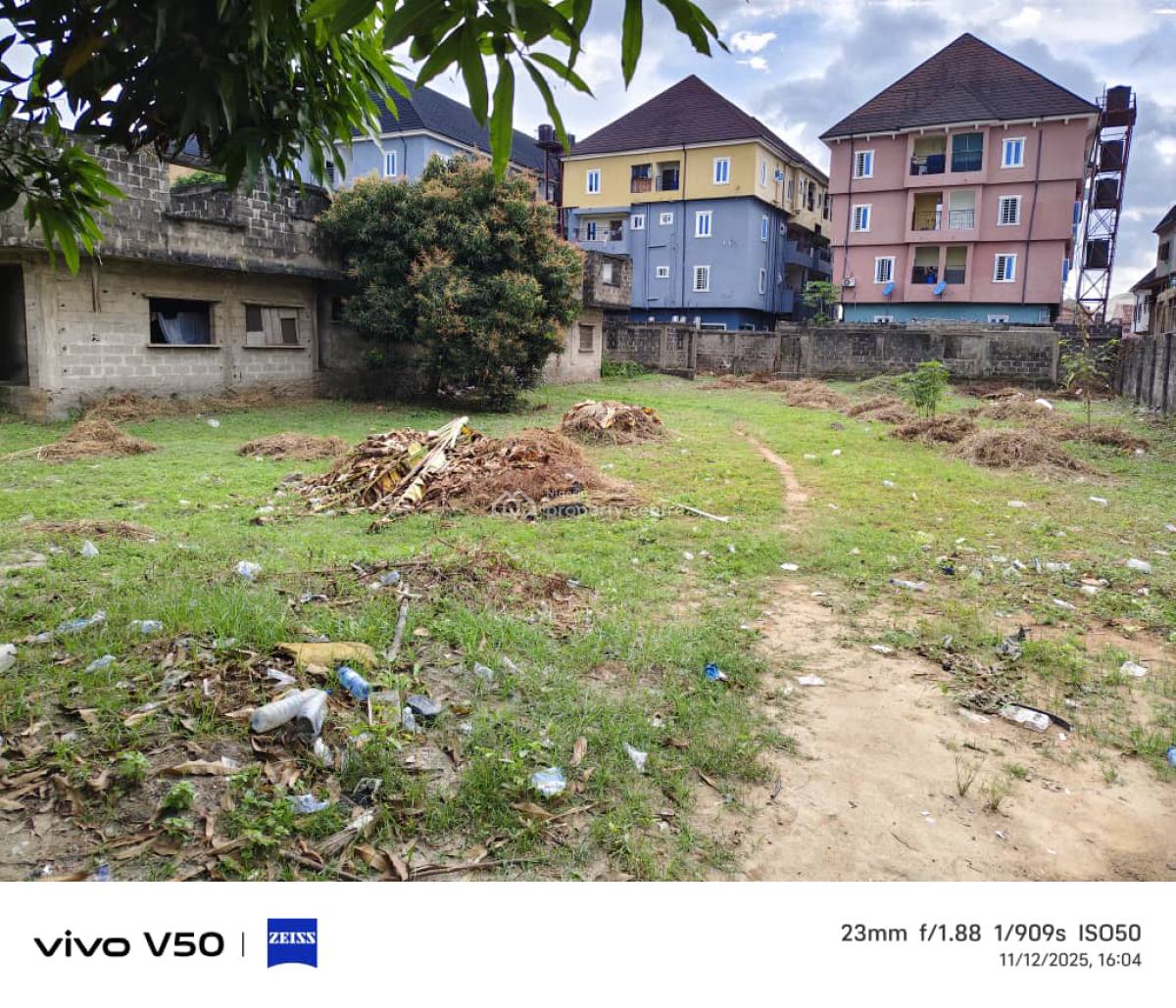 Superbly Located 2000sq.mt-dry, Fully Fenced Mixed-use Land, Perfectly, Okota Ago, Okota, Isolo, Lagos, Mixed-use Land for Sale