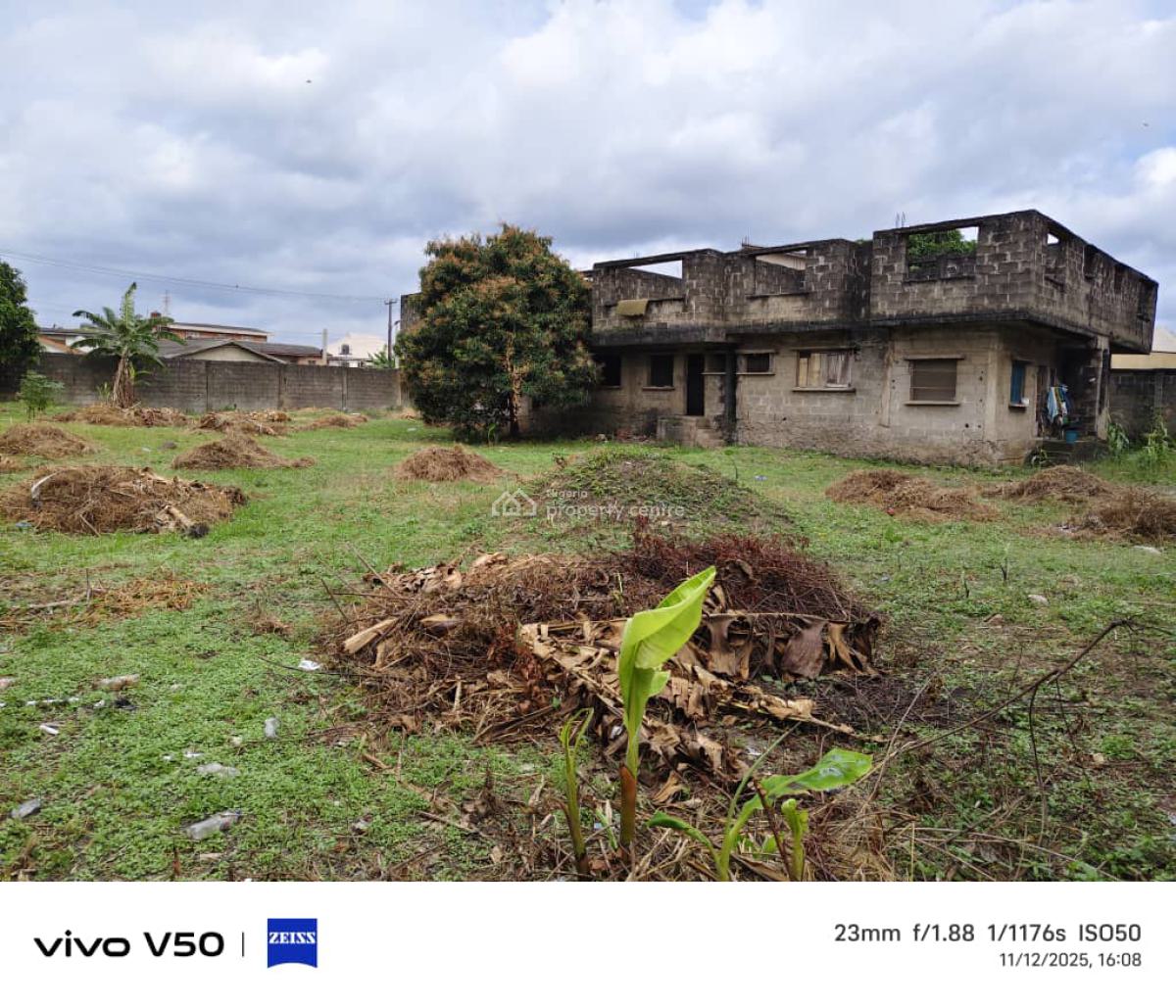 Superbly Located 2000sq.mt-dry, Fully Fenced Mixed-use Land, Perfectly, Okota Ago, Okota, Isolo, Lagos, Mixed-use Land for Sale