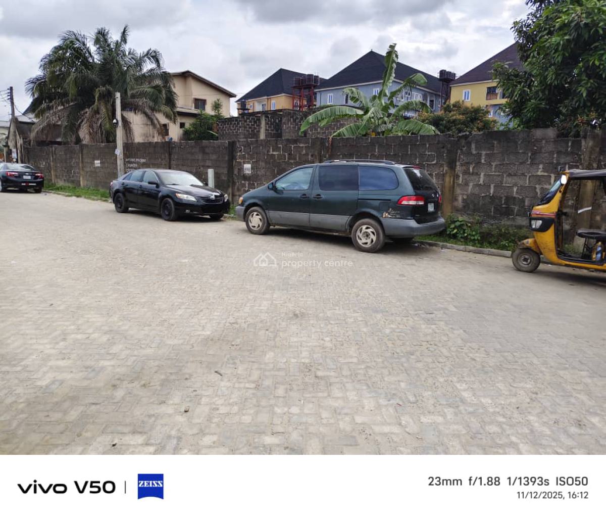 Superbly Located 2000sq.mt-dry, Fully Fenced Mixed-use Land, Perfectly, Okota Ago, Okota, Isolo, Lagos, Mixed-use Land for Sale