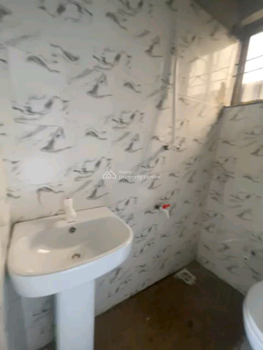 Newly Built Roomself Contain, Upstairs with Pop, Screeded, Off Bajulaye Road, Shomolu, Lagos, Self Contain (single Rooms) for Rent