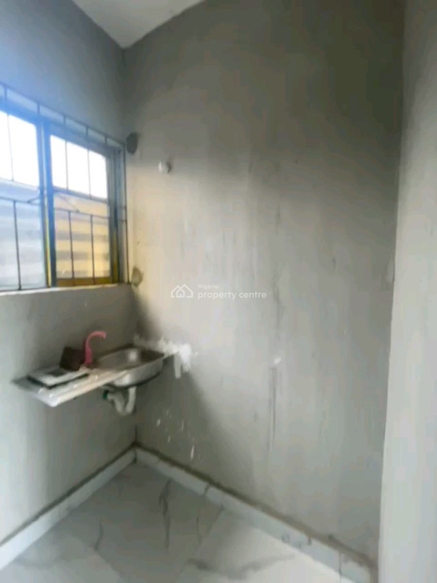 Newly Built Roomself Contain, Upstairs with Pop, Screeded, Off Bajulaye Road, Shomolu, Lagos, Self Contain (single Rooms) for Rent