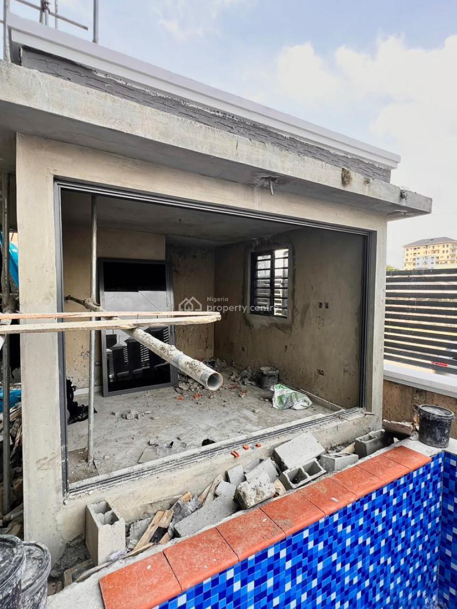 Spacious 4-bedroom Terrace with Boys Quarters (bq), Swimming Pool, Oniru, Victoria Island (vi), Lagos, House for Sale