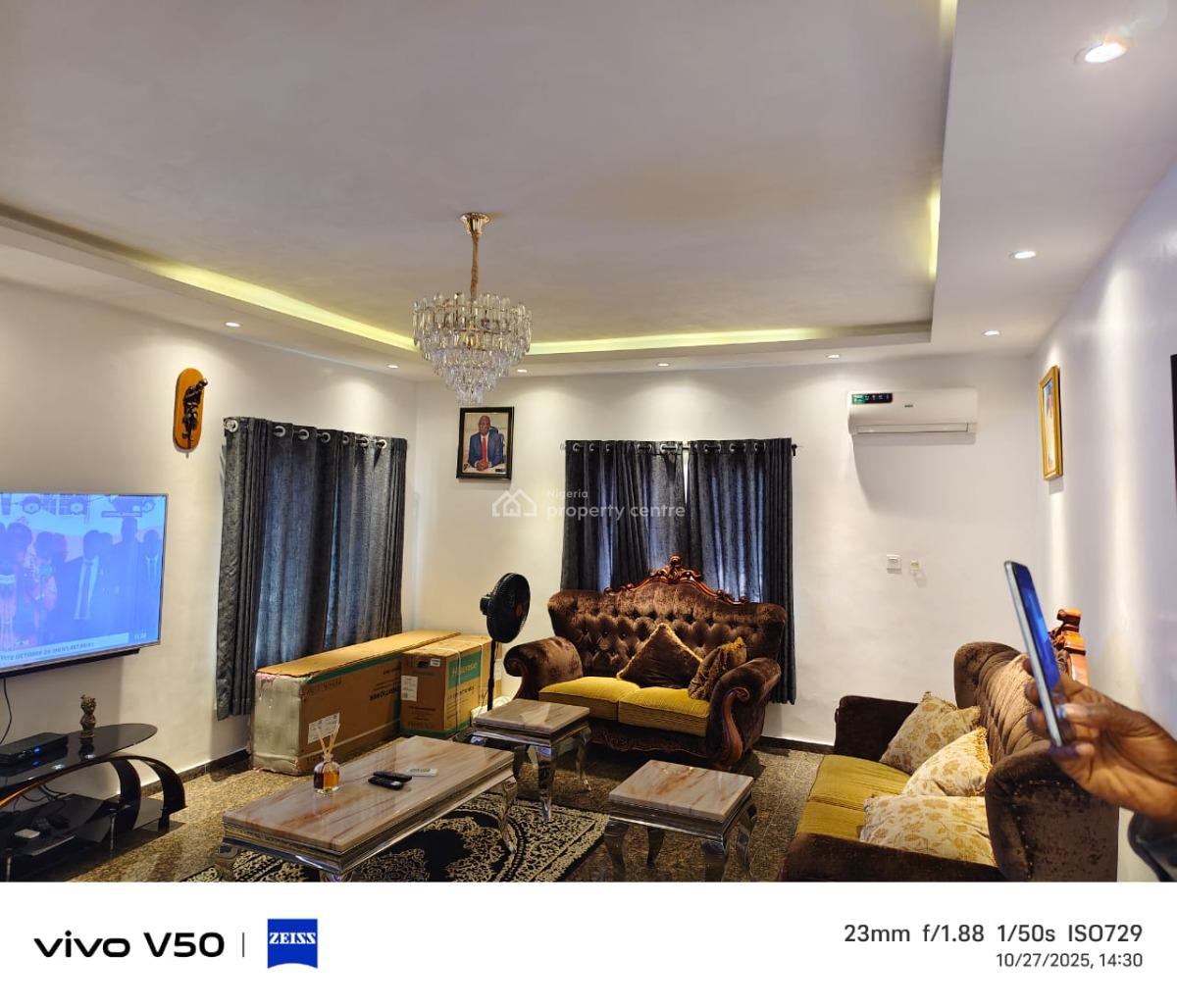 Well Finished 5-bedroom Fully Detached House + 2-room Bq, Osapa Lekki, Lekki, Lagos, Detached Duplex for Sale