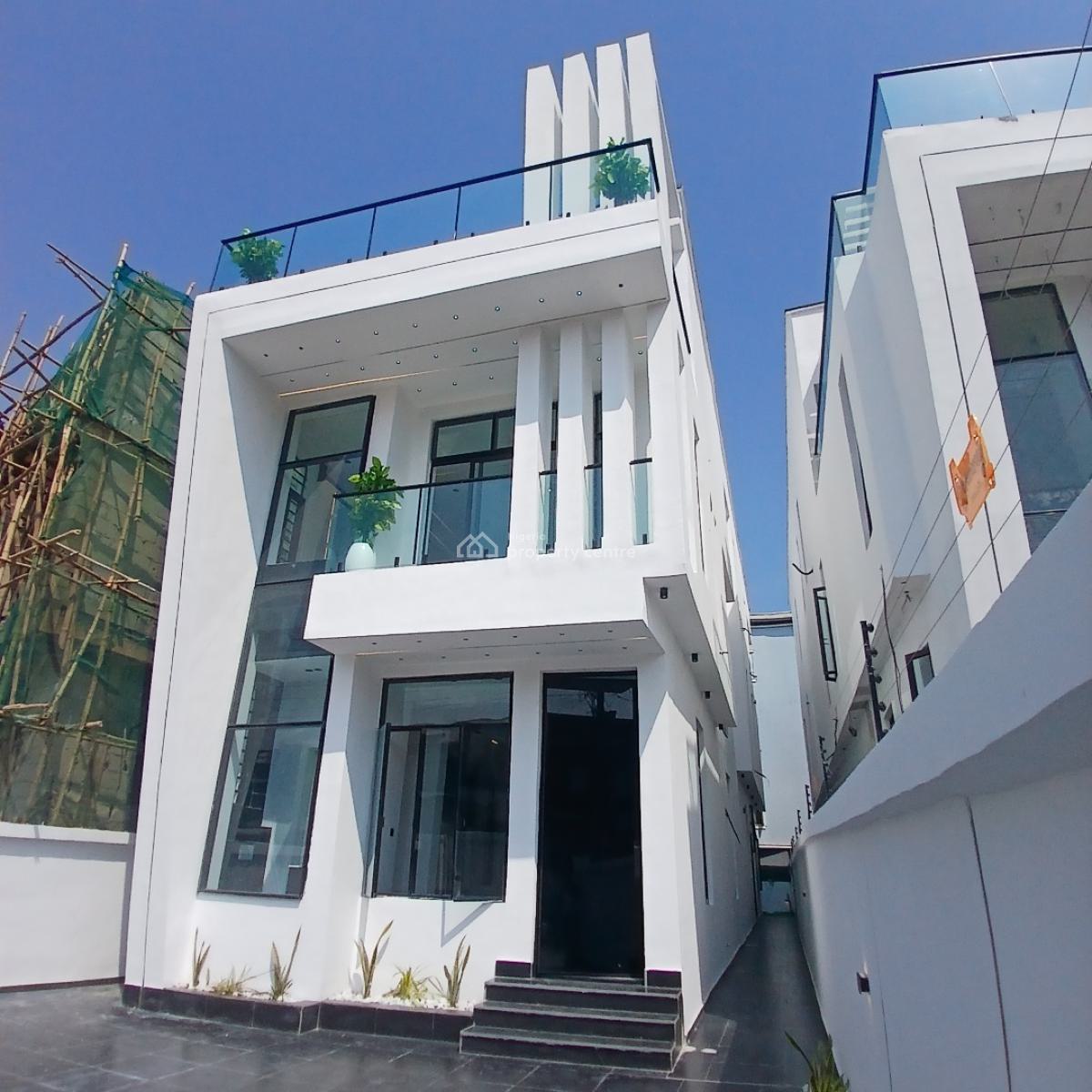 Gigantic 5 Bedroom Detached Duplex with Cinema, Pool and Rooftop, Chevron Toll Gate, Lekki, Lagos, Detached Duplex for Sale