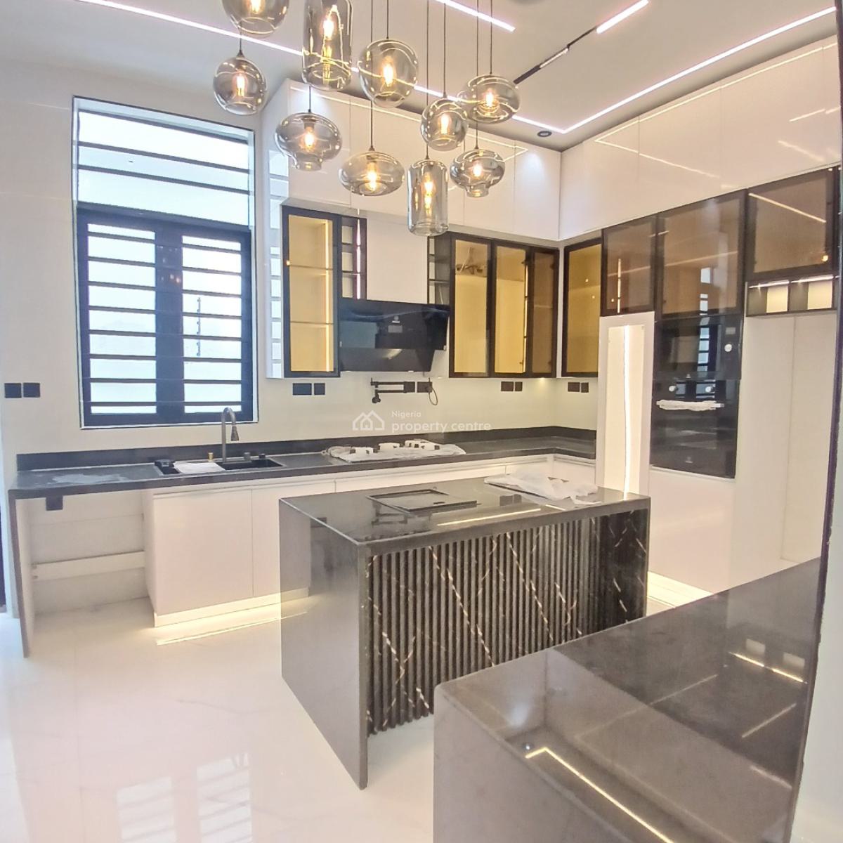 Gigantic 5 Bedroom Detached Duplex with Cinema, Pool and Rooftop, Chevron Toll Gate, Lekki, Lagos, Detached Duplex for Sale