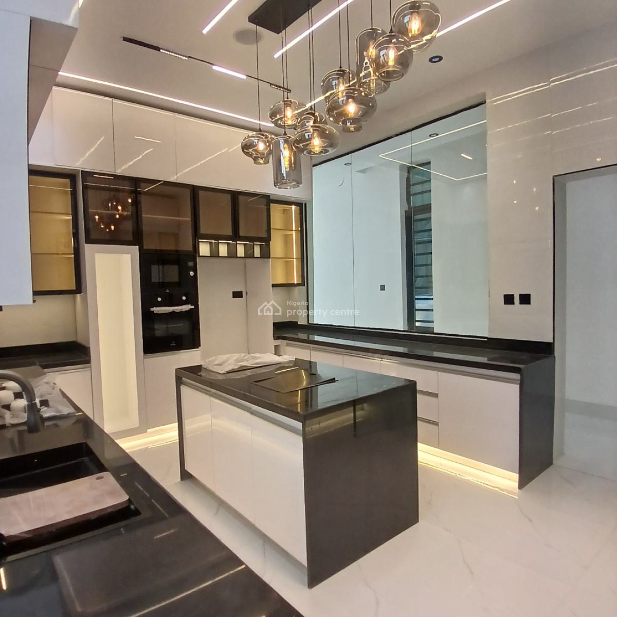 Gigantic 5 Bedroom Detached Duplex with Cinema, Pool and Rooftop, Chevron Toll Gate, Lekki, Lagos, Detached Duplex for Sale