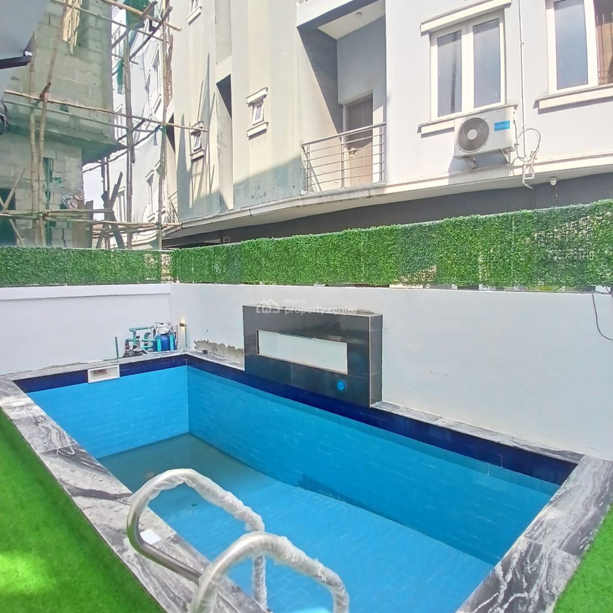 Gigantic 5 Bedroom Detached Duplex with Cinema, Pool and Rooftop, Chevron Toll Gate, Lekki, Lagos, Detached Duplex for Sale