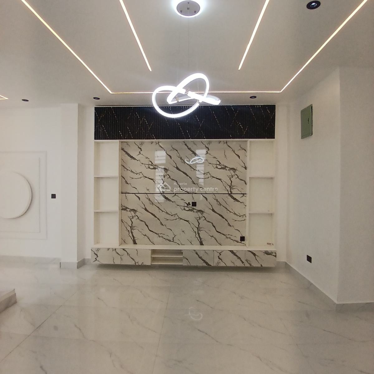 Gigantic 5 Bedroom Detached Duplex with Cinema, Pool and Rooftop, Chevron Toll Gate, Lekki, Lagos, Detached Duplex for Sale