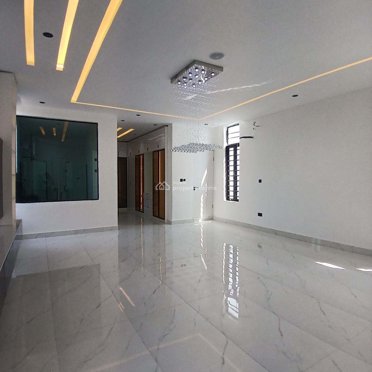 Gigantic 5 Bedroom Detached Duplex with Cinema, Pool and Rooftop, Chevron Toll Gate, Lekki, Lagos, Detached Duplex for Sale