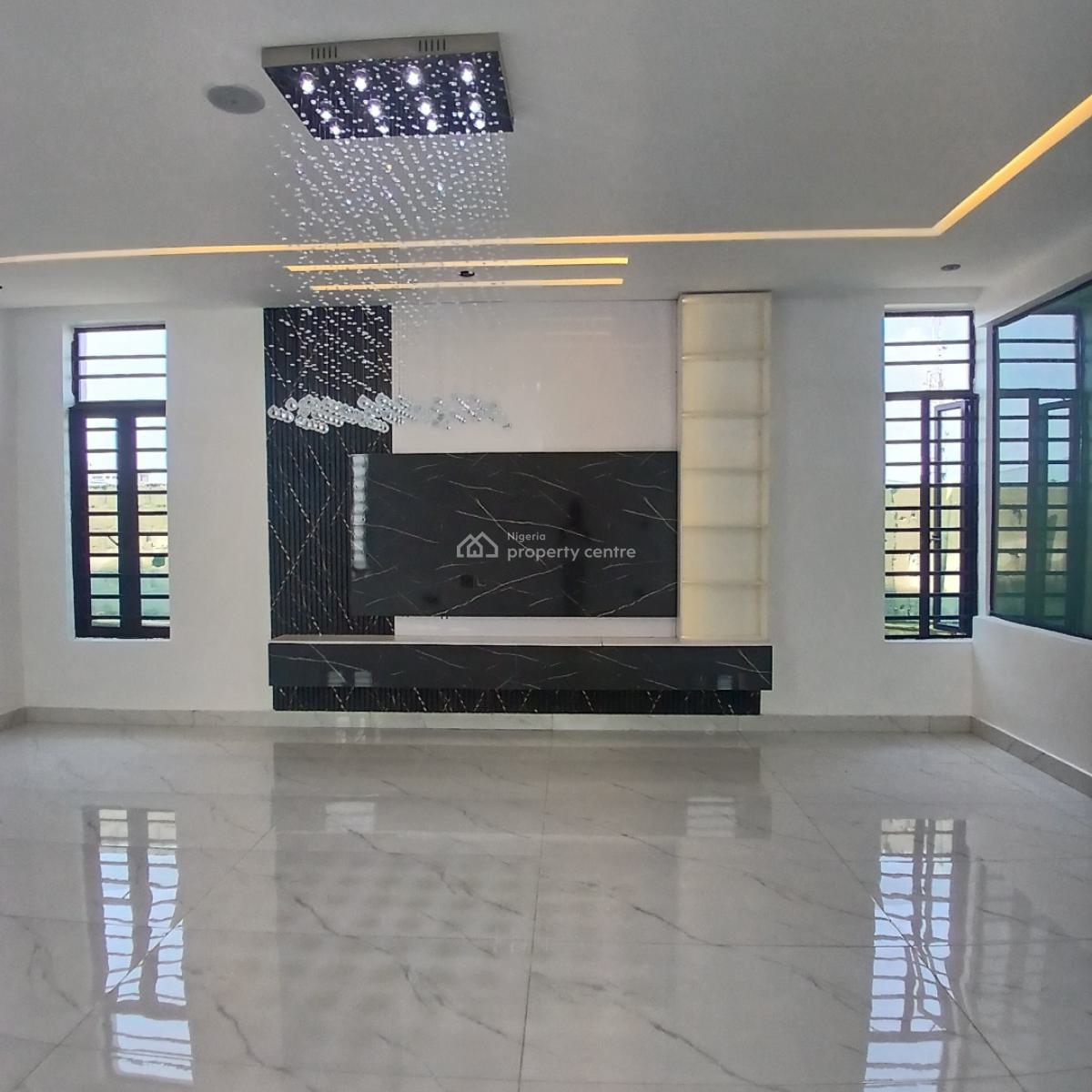 Gigantic 5 Bedroom Detached Duplex with Cinema, Pool and Rooftop, Chevron Toll Gate, Lekki, Lagos, Detached Duplex for Sale