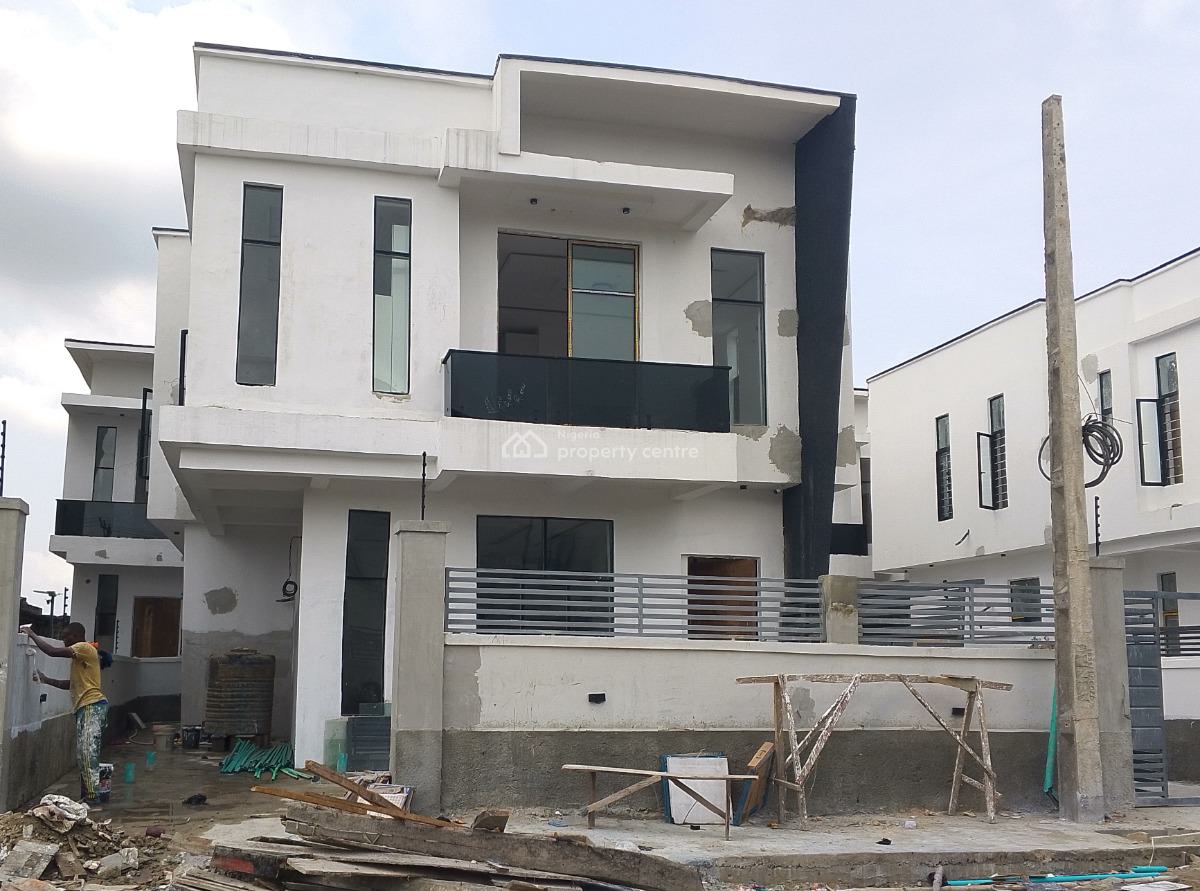 Luxury 5 Bedroom Fully Detached Duplex + Bq, Olokonla Lbs, Sangotedo, Ajah, Lagos, Detached Duplex for Rent