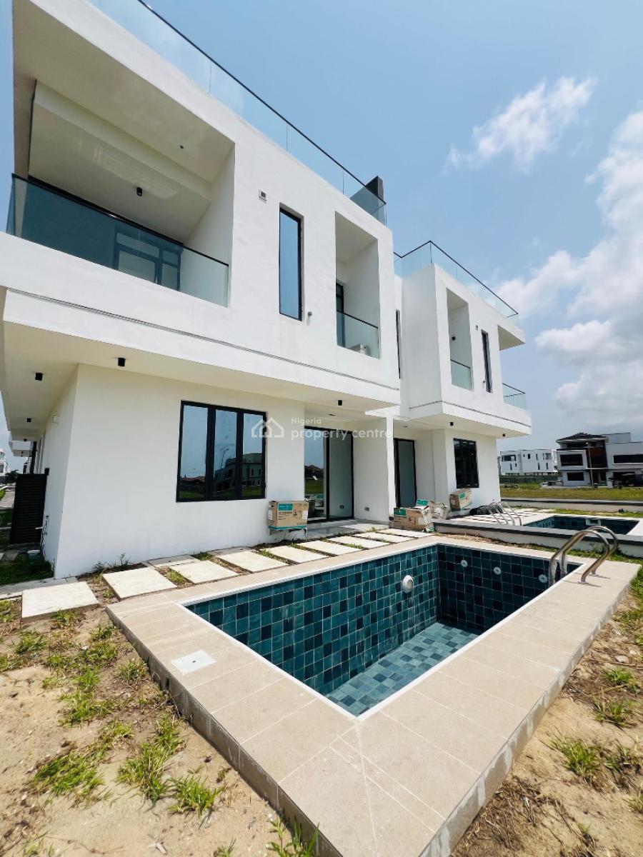 Newly Built and Well Fitted 5 Bedroom Contemporary Duplex with 1 Bq, Ikate, Ikate, Lekki, Lagos, Detached Duplex for Sale