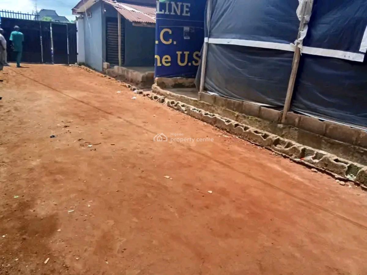 4 Unit 2 Bedroom Flat(set Back)five Shops in The Front on a Plot, Off Isuti Road, Igando, Ikotun, Lagos, Block of Flats for Sale