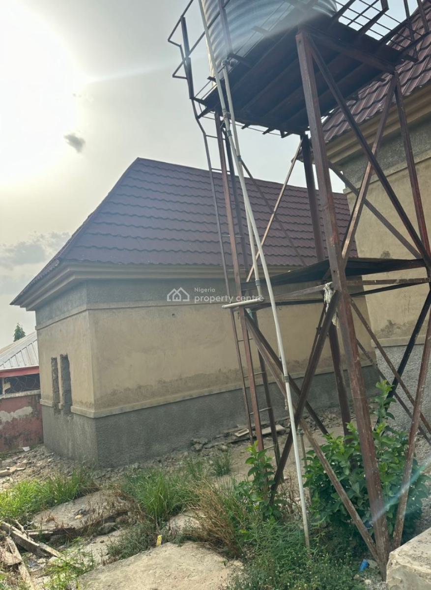 3 Bedroom Bungalow Carcass in Gwaripa with 2 Bedrooms Bq, Adikan Estate , Gwaripa, Gwarinpa, Abuja, Detached Bungalow for Sale