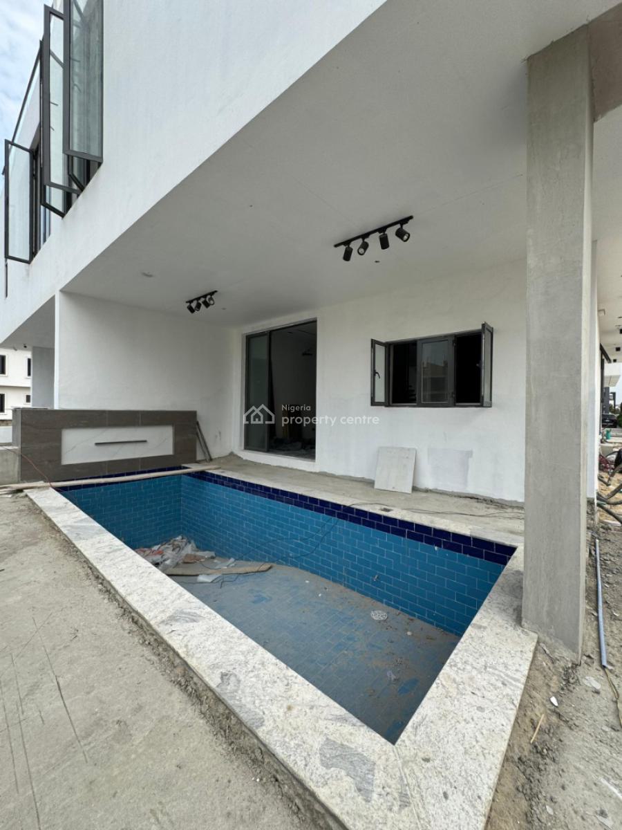 Newly Built and Luxury 5bedroom Semi Detached House at Ikate, Ikate Cowrie Creek Estate Ikate, Ikate Elegushi, Lekki, Lagos, Semi-detached Duplex for Sale