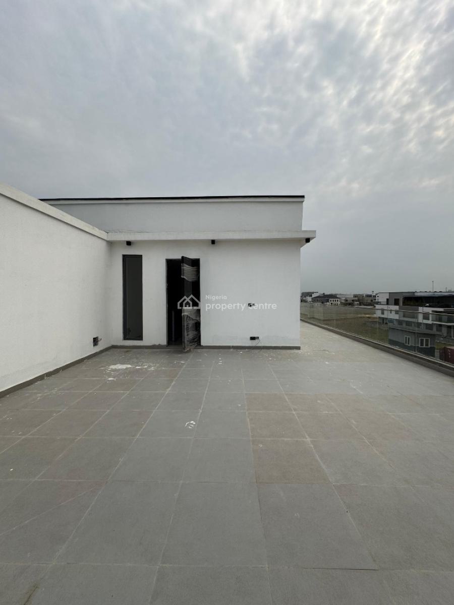 Newly Built 5bedrooms Semi Detached Duplex with Private Pool and Rooft, Cowrie Creek  Estate Ikate, Lekki, Lagos, Semi-detached Duplex for Sale