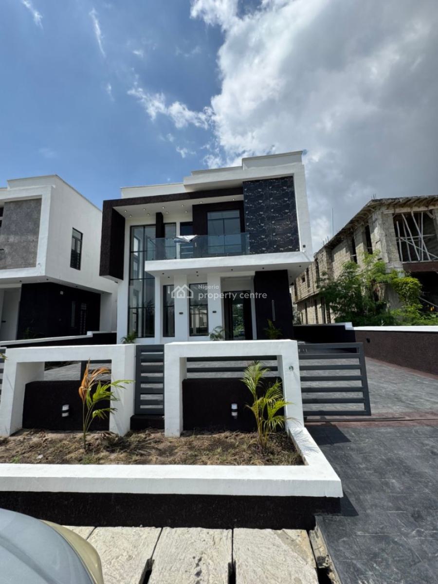 Beautiful 5 Bedroom Smart Home with Swimming Pool and Bq, Lekki County, Lekki, Lagos, Detached Duplex for Sale