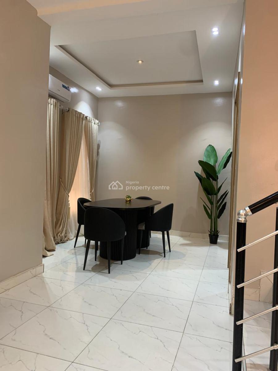Fantastic 1 Bedroom Duplex with Pool, Victoria Crest 4, Off Orchid Road, 2nd Toll Gate, Lekki, Lafiaji, Lekki, Lagos, Terraced Duplex Short Let