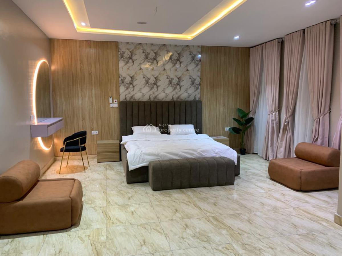 Fantastic 1 Bedroom Duplex with Pool, Victoria Crest 4, Off Orchid Road, 2nd Toll Gate, Lekki, Lafiaji, Lekki, Lagos, Terraced Duplex Short Let