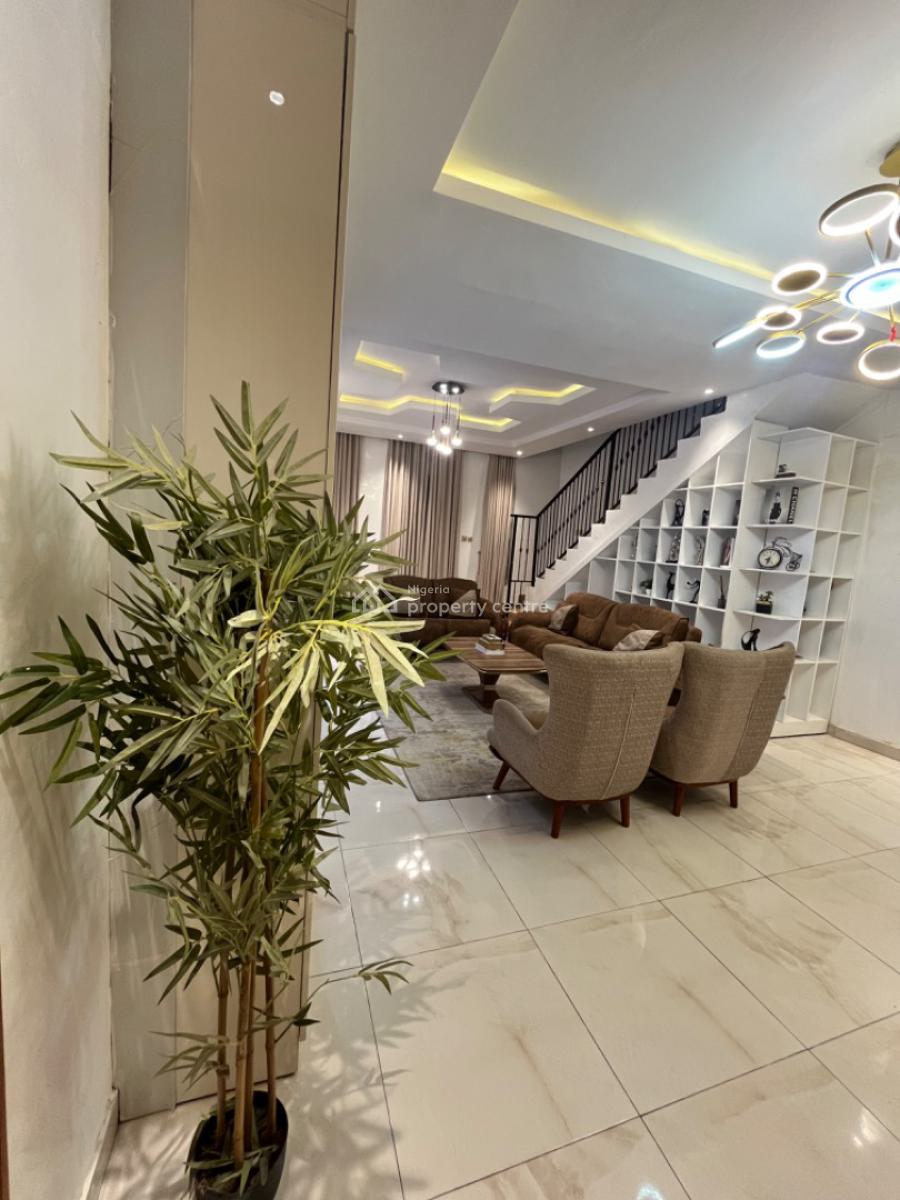 Exclusive 4 Bed Semi Detached Duplex in an Estate, Gra Phase 1, Magodo, Lagos, Semi-detached Duplex Short Let